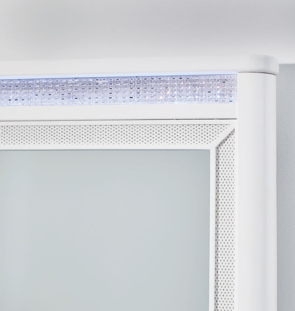 Chalanna - Dresser And Mirror - White