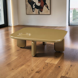 Joane - Coffee Table - Yellow Brown