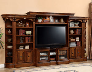 Huntington - Expandable Console - Antique Vintage Pecan