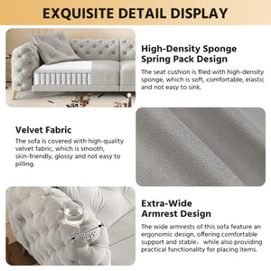 3-In-1 Convertible Sleeper Sofa