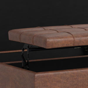 Harrison - Upholstered Coffee Table Storage Ottoman