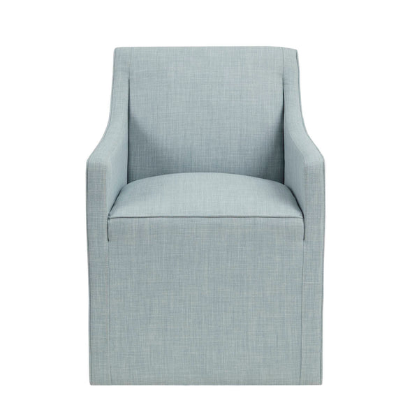 Traditional Skirted Dining Arm Chair