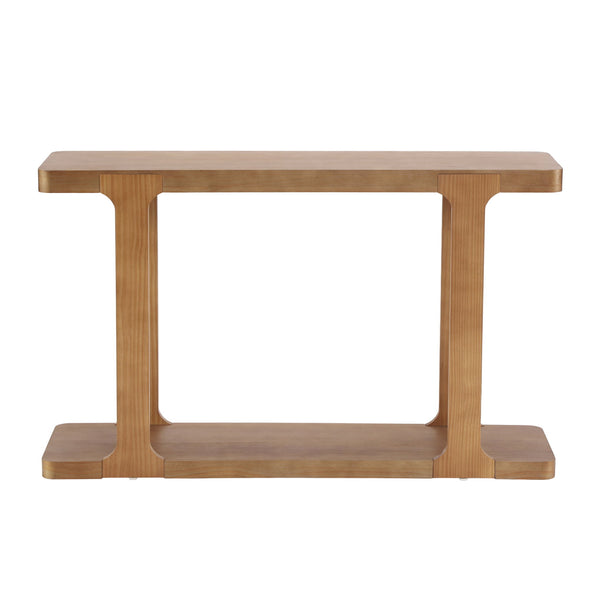 Console Table & Bottom Shelf - Walnut