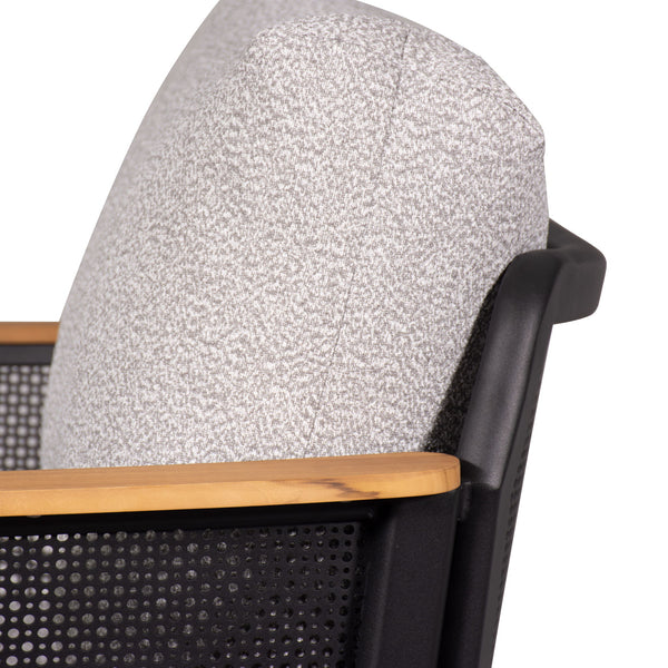 Sofa Set With Armrests - Black