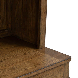 Carolina Park - Credenza & Hutch - Amber Brown