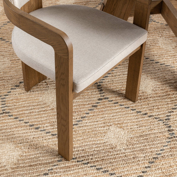 Labelle - Dining Armchair - Tan Oak
