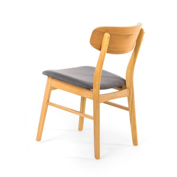 5 Piece Dining Set With Table And Upholstered Chairs