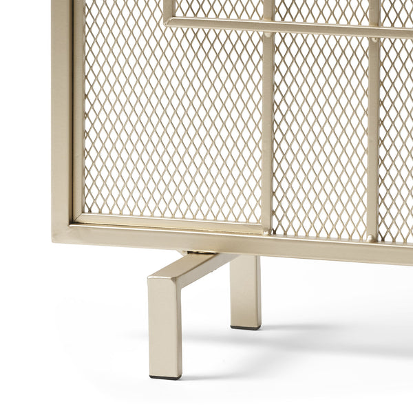 Dorothy - Modern Single Panel Iron Fire Screen