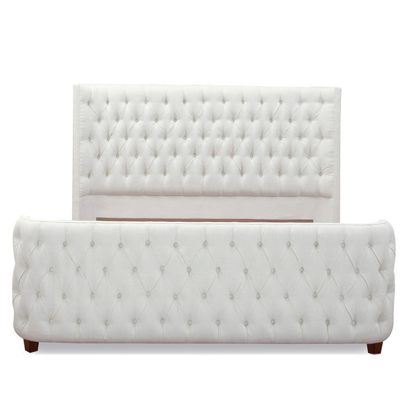 Brooklyn - Tufted Panel Bed Headboard And Footboard Set