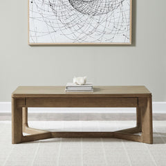 Ballentine - Rectangular Cocktail Table - Weathered Bronze