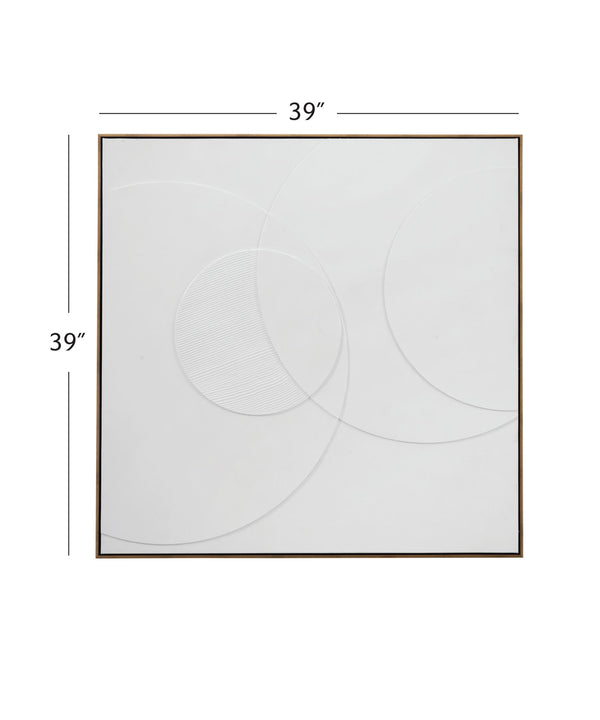Verdi Wall Art - White