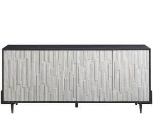Curated - Oslo Entertainment Console - Dark Gray