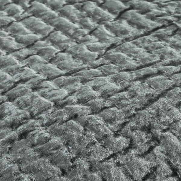 Bari - Velvet Quilt - Bay Green