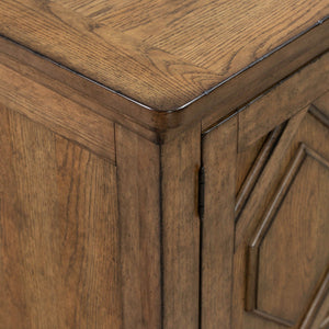 Carolina Park - 78" TV Console - Amber Brown