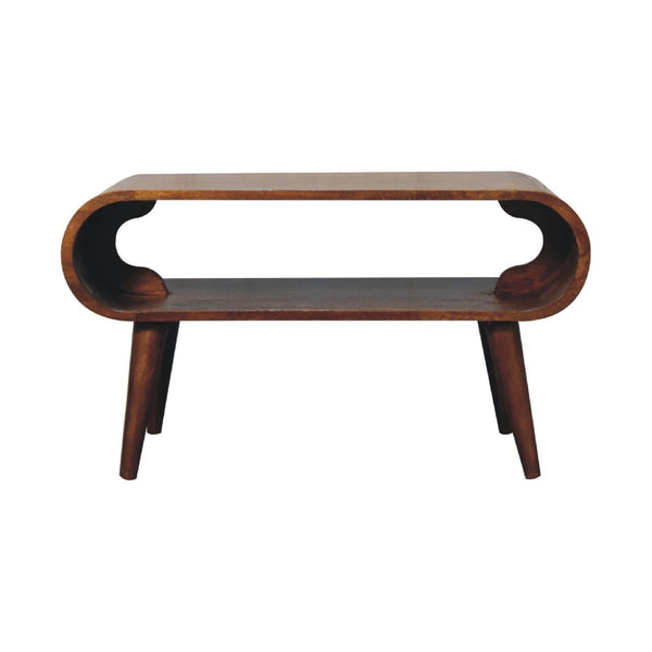 Solid Wood Open Coffee Table