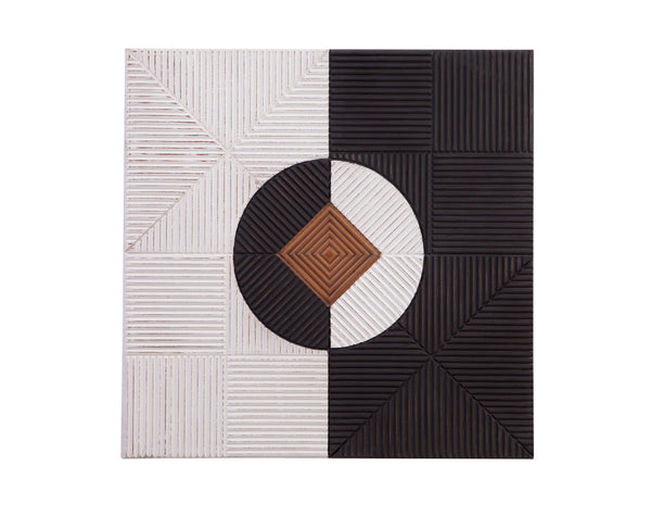 Mercury Wall Hanging - White / Black