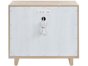 Modern - Three Drawer Nightstand
