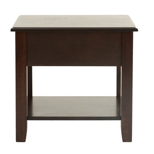 Table Set With Drawers And Open Shelf Storage