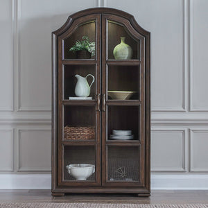 Providence Park - Bunching Display Cabinet - Chateau Brown