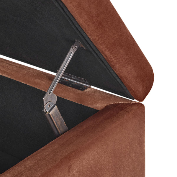 Wendover - Elegant Tufted Storage Bench With Lift-Up Top And Birch Wood Legs