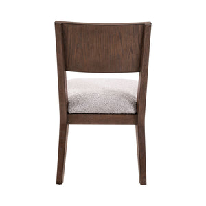 Cascade Falls - Panel Back Side Chair - Satin Espresso
