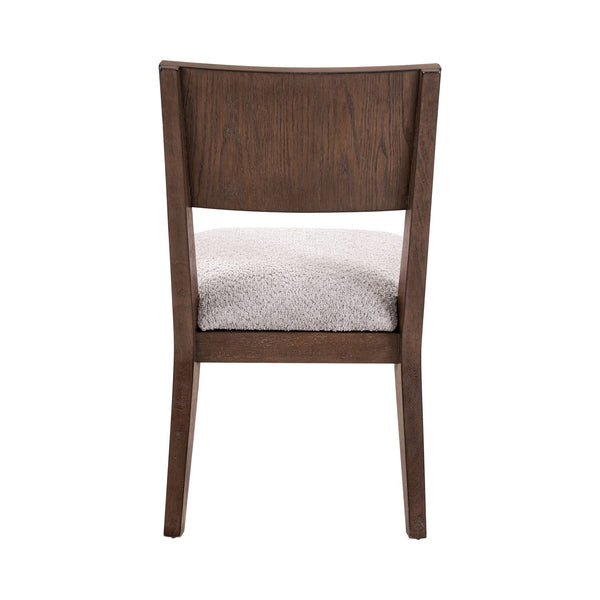 Cascade Falls - Panel Back Side Chair - Satin Espresso