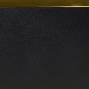 Rexwell - Accent Table With Speaker - Black / Gold Finish