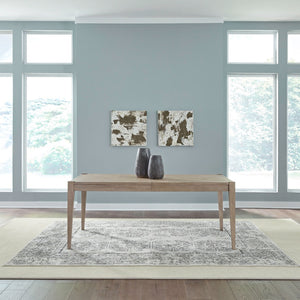 Brentwood - Rectangular Leg Table - Sandstone