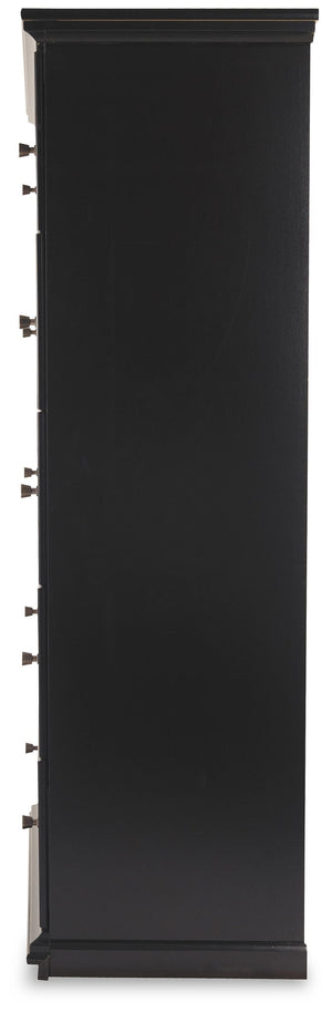 Maribel - Five Drawer Chest - Black
