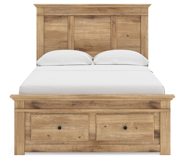 Makidern - Panel Storage Bed
