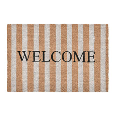 Doormats - Striped Welcome Doormat