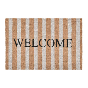 Doormats - Striped Welcome Doormat