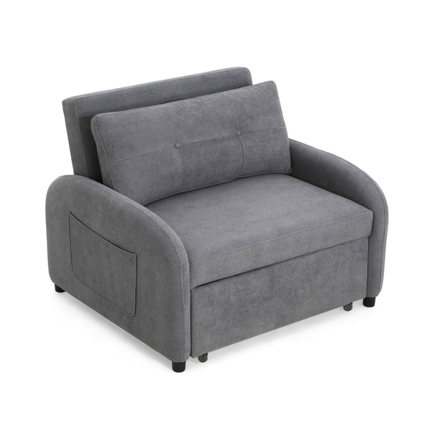 3 In 1 Convertible Sleeper Sofa Bed For Living Room
