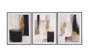 Journey Canvas Art (Set of 3) - Beige
