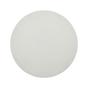 Berkley Square - Round Chairside Table - Linen & Khaki