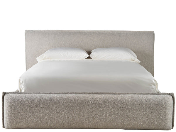 Modern - Lux King Upholstered Bed - Gray