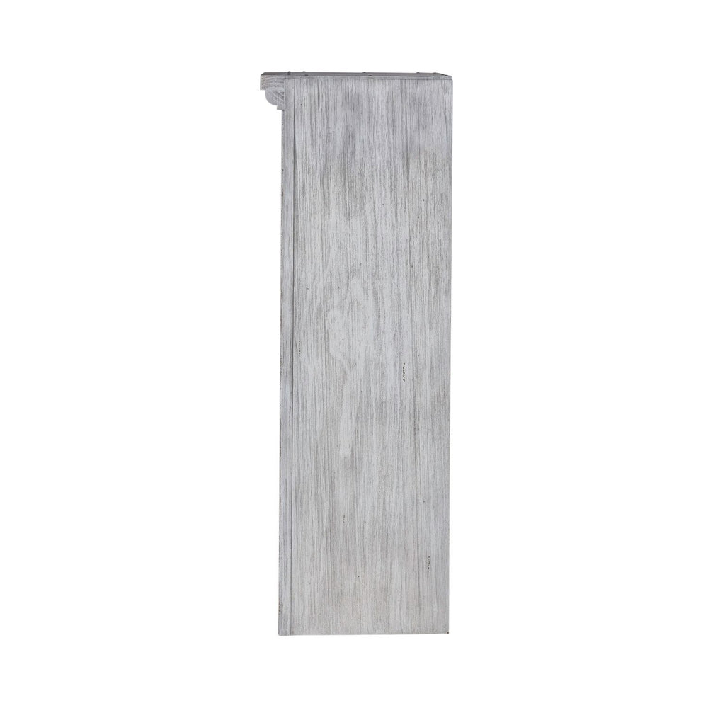River Place - Left Pier Top - Riverstone White & Tobacco