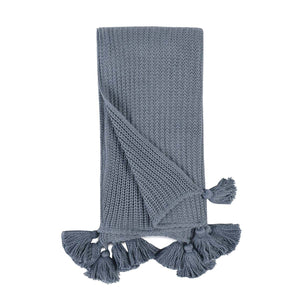 Veda - TC Throw - Sea Fog Blue