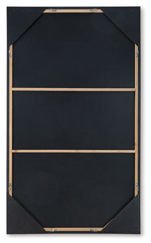 Foxenburg - Wall Art - Blue / Amber / White