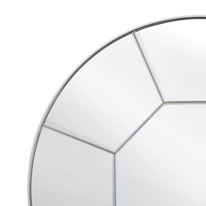 Facet - Wall Mirror - Silver