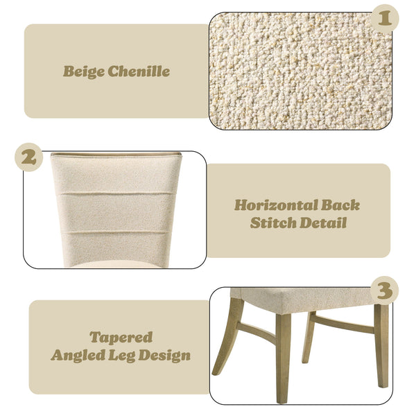 Olinda - Side Chair (Set of 2) - Beige