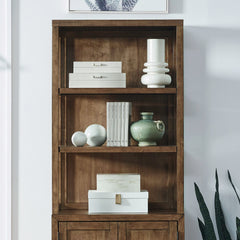 Shaker Lakes - Bookcase Hutch - Harvest Brown