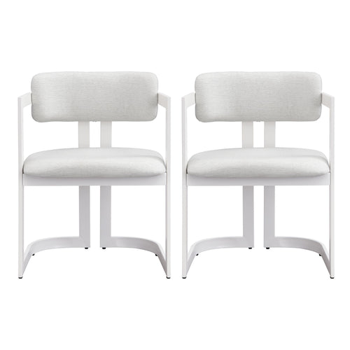 Upholstered Dining Armchairs (Set of 2)