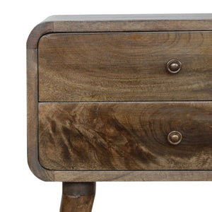 Curved Nightstand