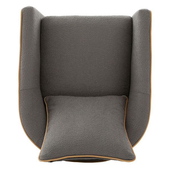 Swivel Accent Chair, Rotating Base, For Living Room
