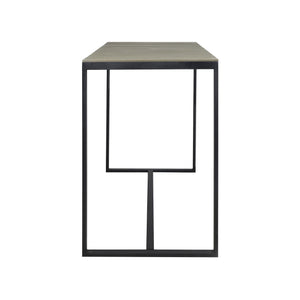 Ernesto - Outdoor Industrial Acacia Wood Bar Table