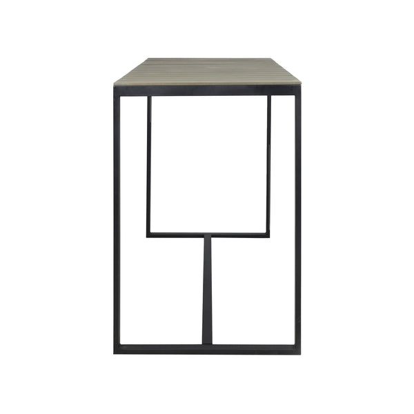 Ernesto - Outdoor Industrial Acacia Wood Bar Table