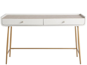 Love. Joy. Bliss.-Miranda Kerr Home - Allure Vanity Desk - White