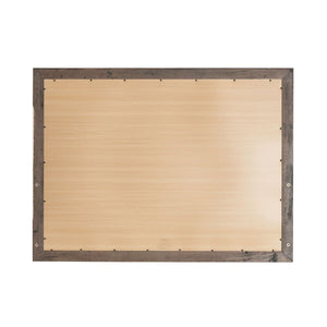 Modern Edge - Landscape Mirror - Caffe