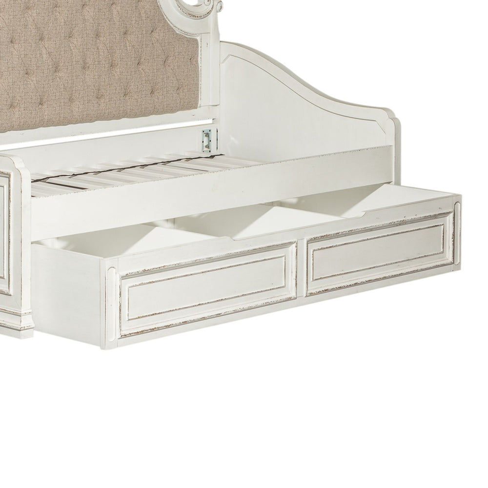 Magnolia Manor - Twin Trundle Unit - Antique White